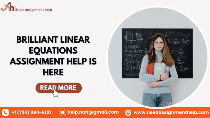 Brilliant Linear Equations Assignment Help is Here